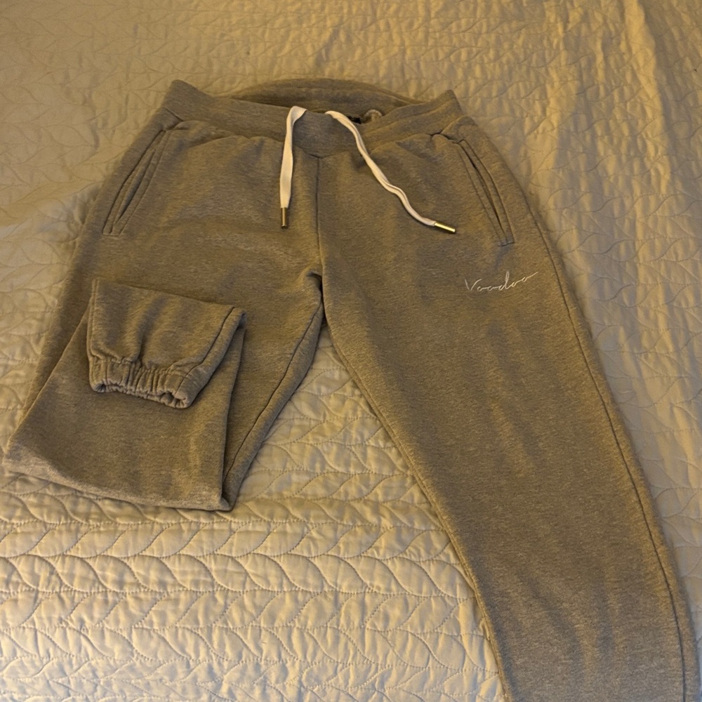 Voodoo Gray Men's Jogger Sweatpants with Drawstring